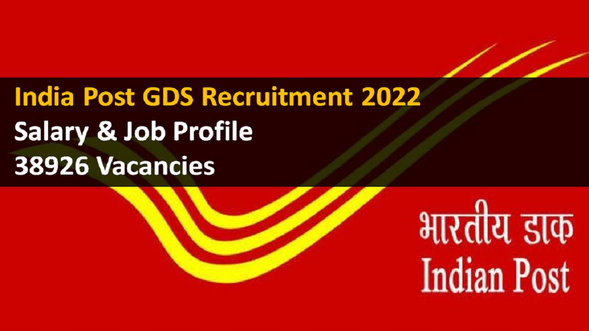 India Post Office Recruitment 10th Pass for GDS | No Exam Direct Selection | Apply here!